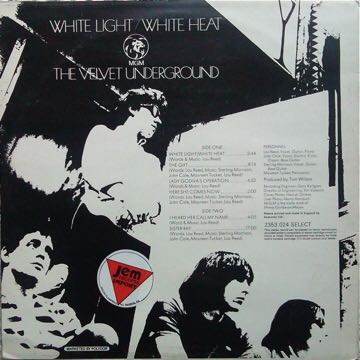 White Light/White Heat - The Velvet Underground (12” - 42) music collectible - Main Image 2