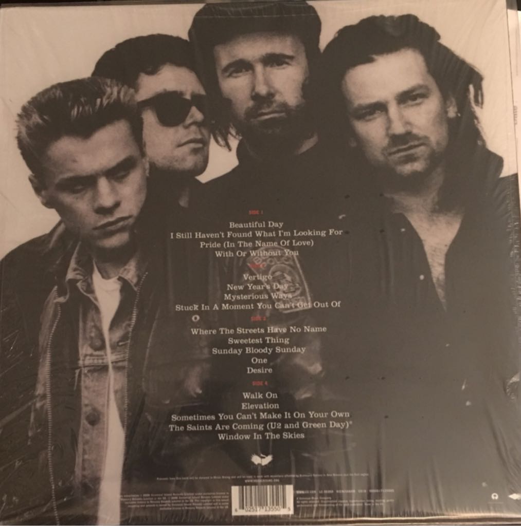 U218 Singles - U2 (12” - 74) music collectible [Barcode 602517135505] - Main Image 2