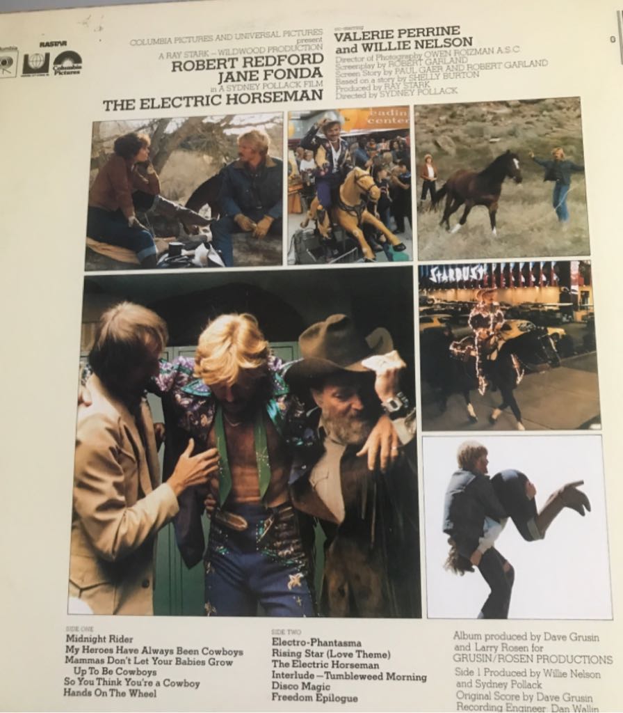 The Electric Horseman - Soundtrack (12”) music collectible - Main Image 2