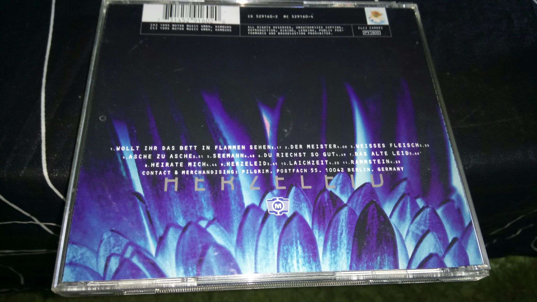 Herzeleid - Rammstein (CD) music collectible [Barcode 5757457916020] - Main Image 2