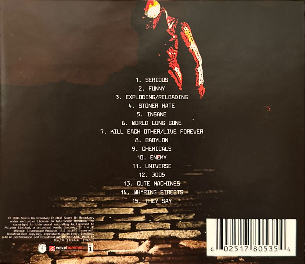 Scars On Broadway - Scars On Broadway (CD) music collectible [Barcode 602517805354] - Main Image 2