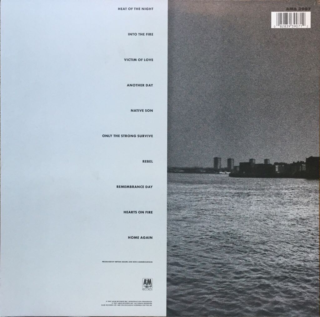 Into The Fire - Adams, Bryan (12”) music collectible - Main Image 2