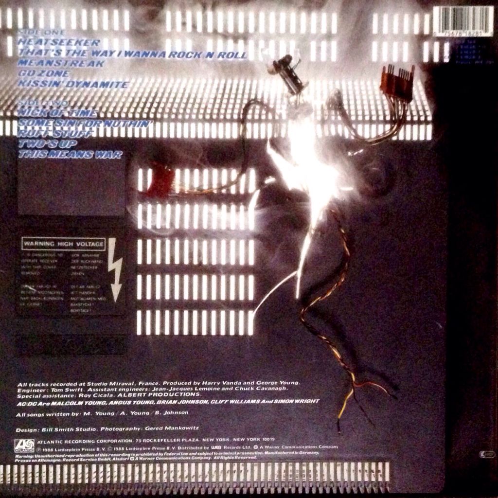 AC/DC Blow Up Your Video - AC/DC (12”) music collectible [Barcode 015612182822] - Main Image 2