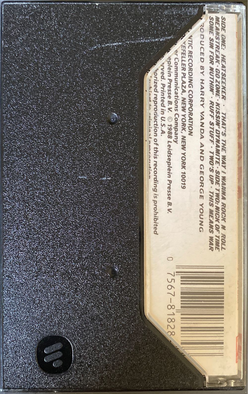 Blow Up Your Video - AC/DC (Cassette - 43) music collectible [Barcode 075678182846] - Main Image 2