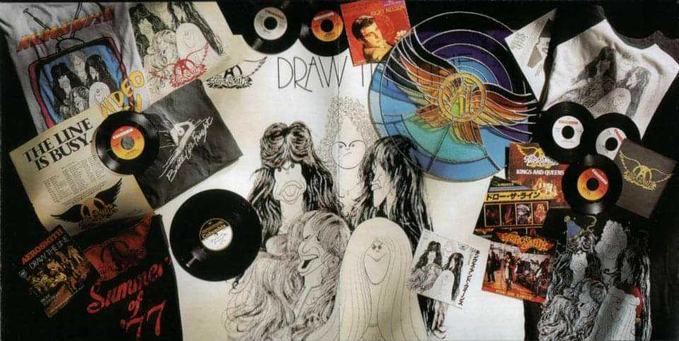 Draw The Line - Aerosmith (CD - 35) music collectible [Barcode 074643485623] - Main Image 3