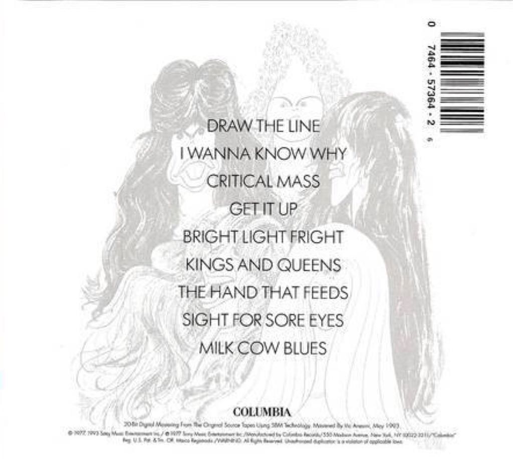 Aerosmith: Draw The Line - Aerosmith (CD) music collectible [Barcode 5099747496622] - Main Image 2