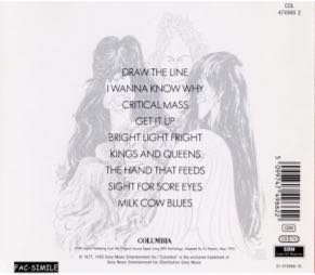 Draw The Line (Australian) - Aerosmith (CD - 34) music collectible [Barcode 9399746672925] - Main Image 2