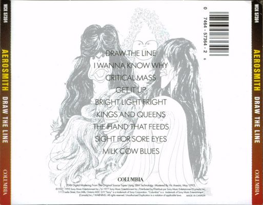 Draw The Line ( Box Of Fire ) - Aerosmith (CD) music collectible - Main Image 2