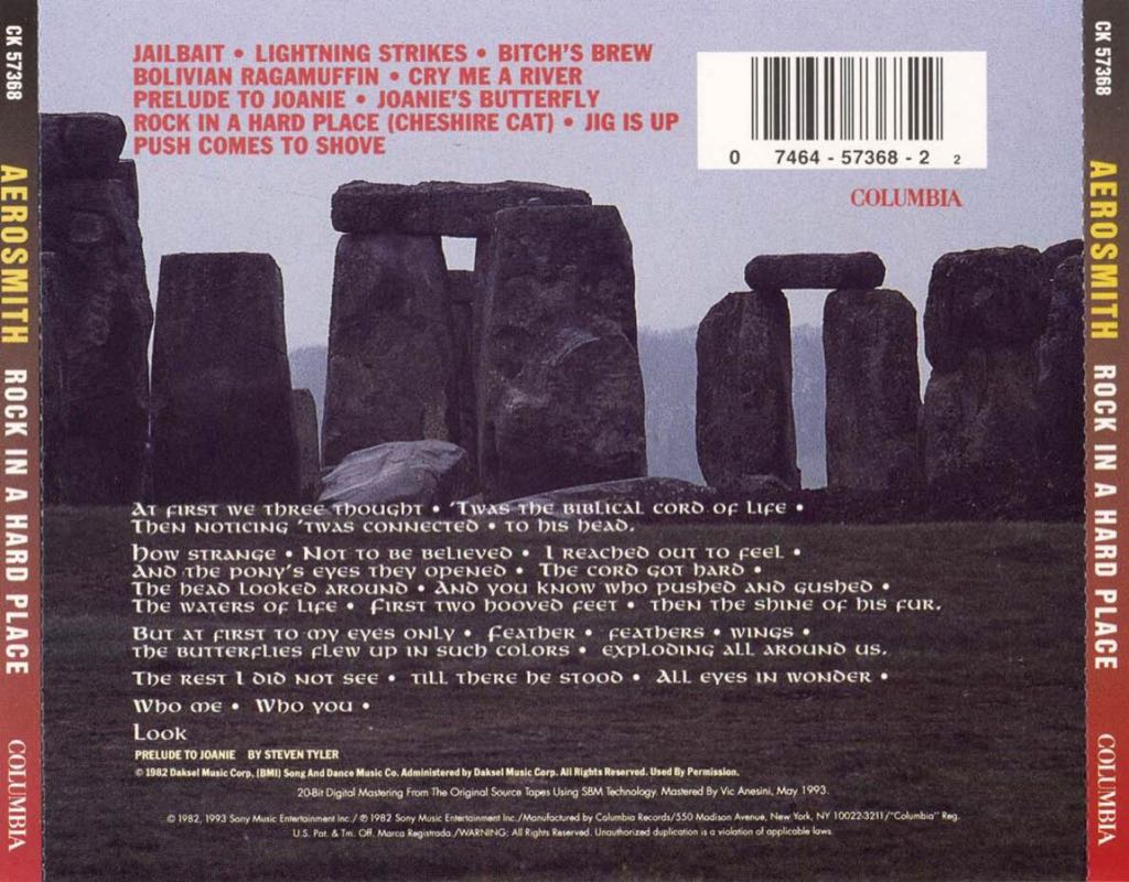 Rock In A Hard Place - Aerosmith (MP3) music collectible - Main Image 2