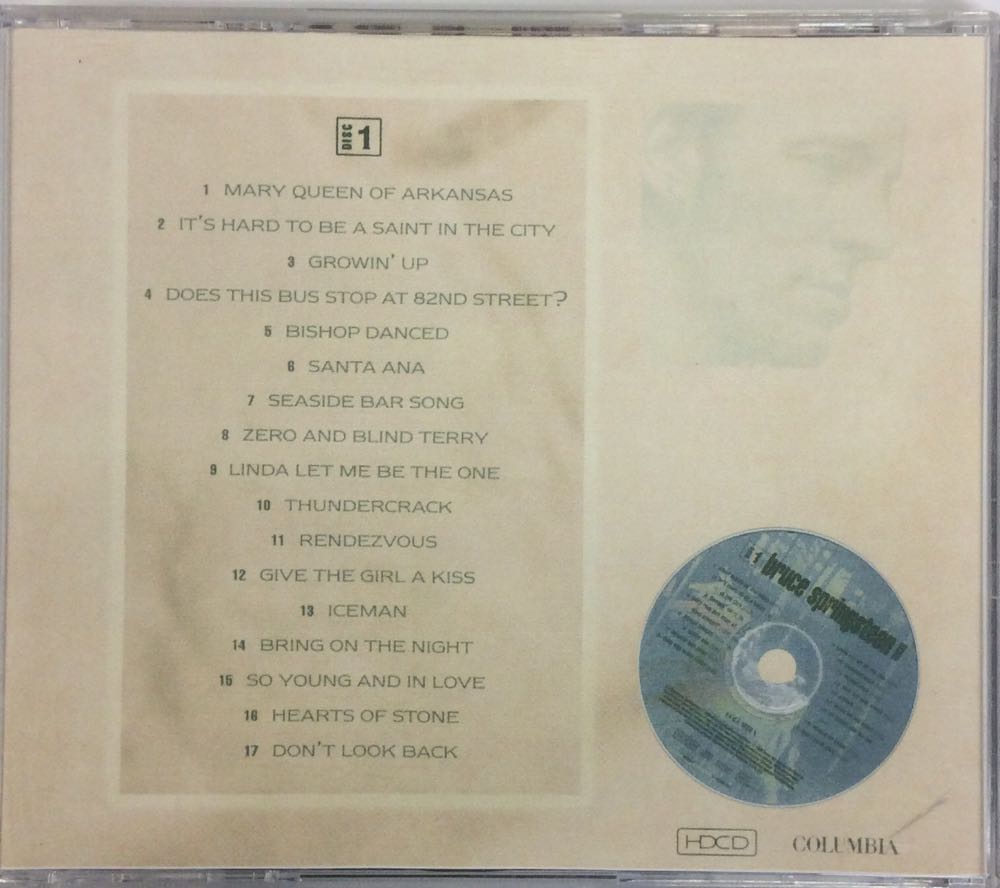 Tracks - Bruce Springsteen (CD-R) music collectible - Main Image 3