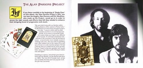 The Turn Of A Friendly Card - Alan Parsons Project, The (12”) music collectible [Barcode 07822182262] - Main Image 3