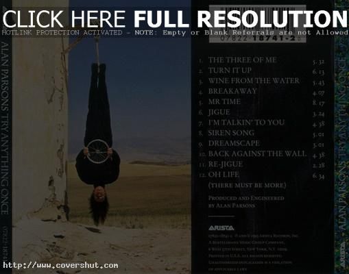 Try Anything Once - Alan Parsons Project, The (CD) music collectible [Barcode 078221874427] - Main Image 2