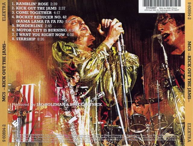 Kick Out The Jams - MC5 (12” - 40) music collectible [Barcode 075597404227] - Main Image 2