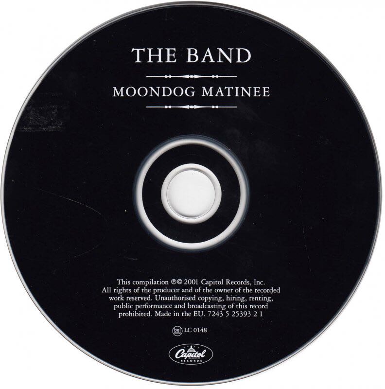 Moondog Matinee - The Band (CD - 61) music collectible [Barcode 724352539321] - Main Image 4
