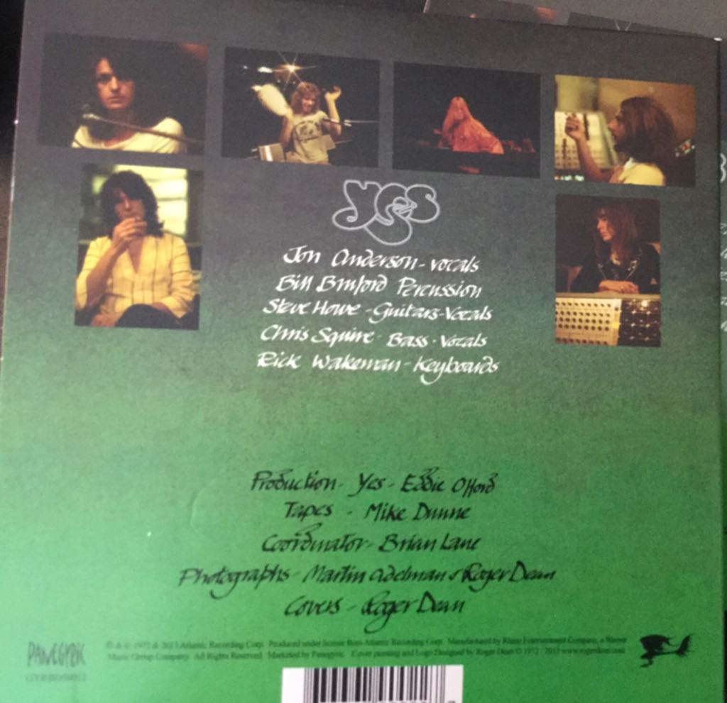 Close To The Edge - Yes (Blu-ray Audio (BD-A) - 38) music collectible [Barcode 633367900128] - Main Image 2