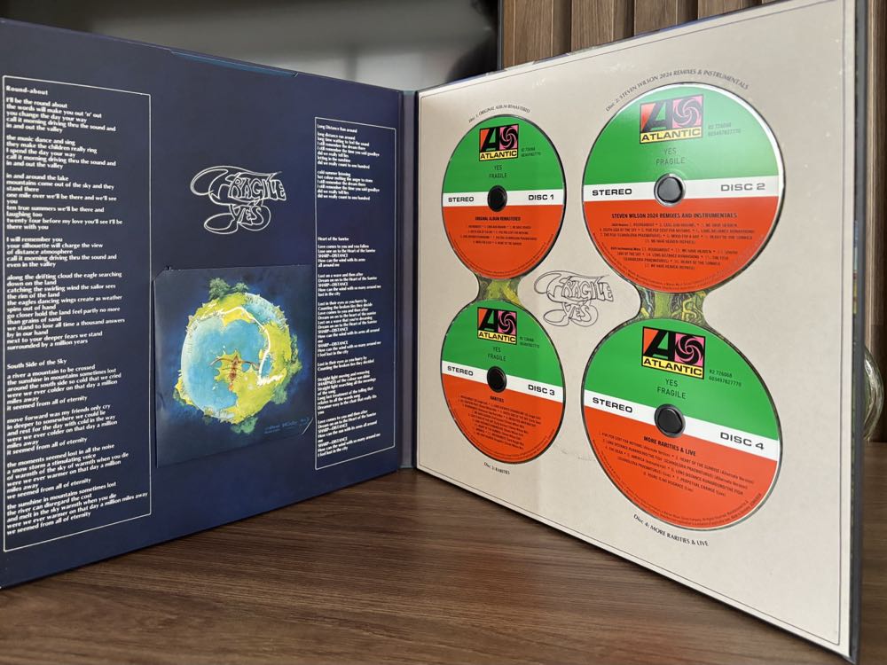 Fragile - Yes (CD-R - 41) music collectible - Main Image 4