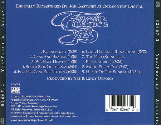 Fragile - Yes music collectible - Main Image 2