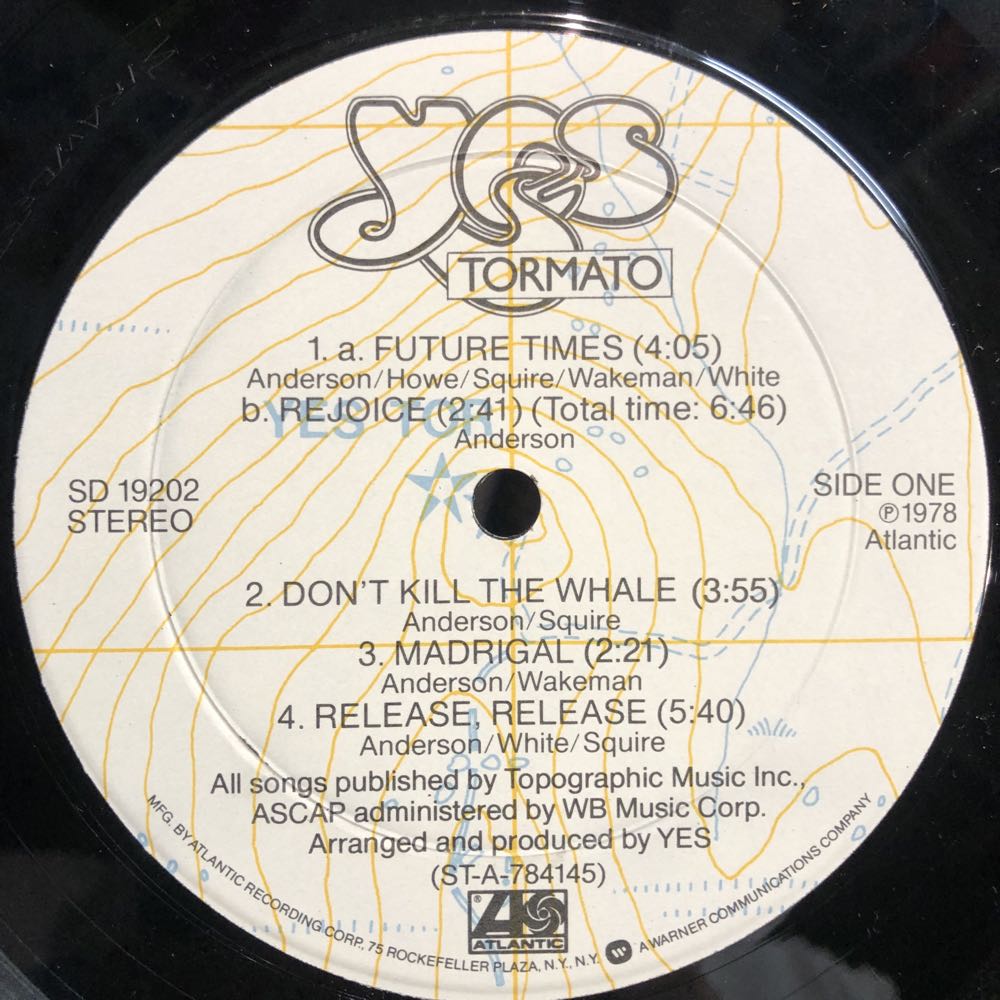 Tormato - Yes (12”) music collectible - Main Image 3