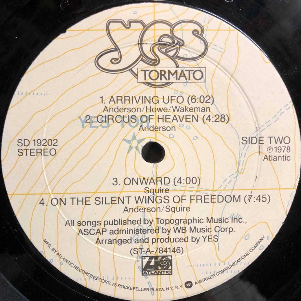 Tormato - Yes (12”) music collectible - Main Image 4