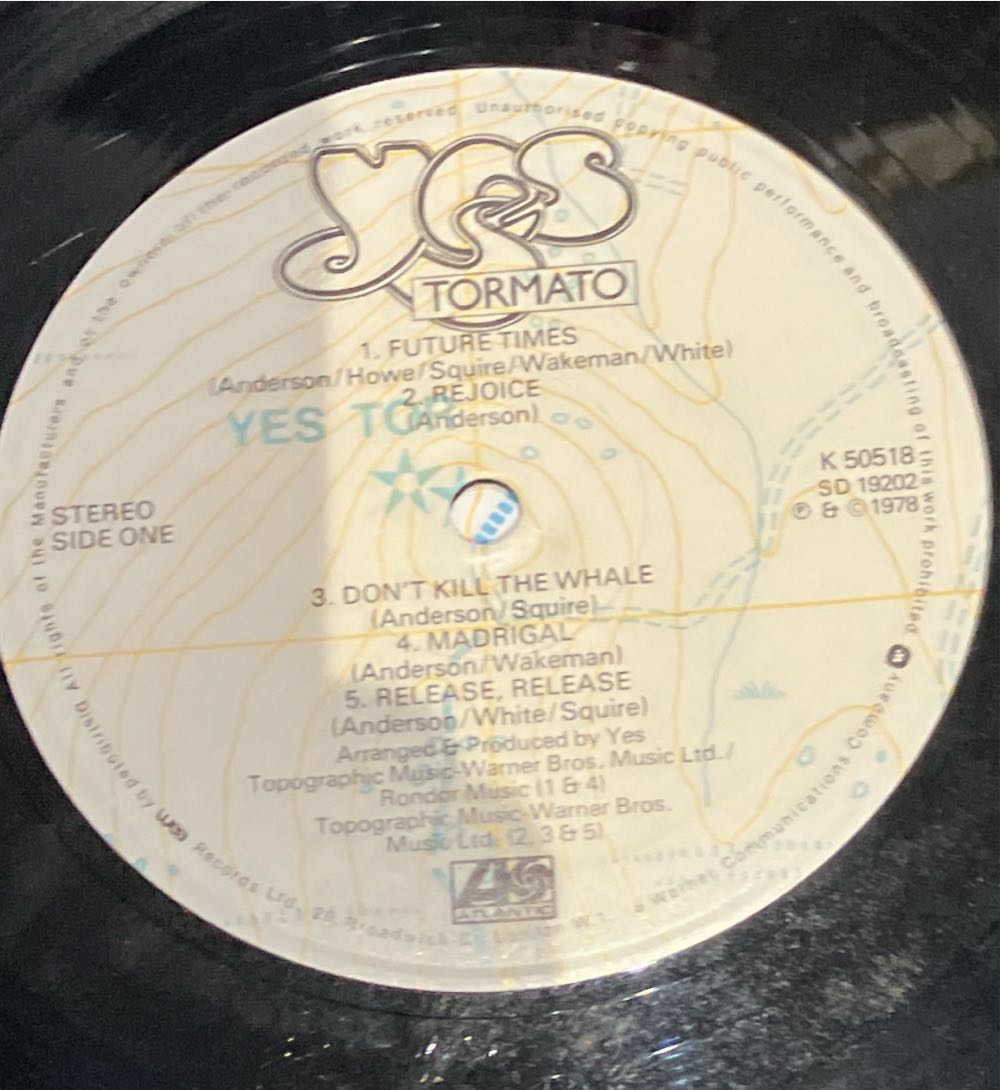 Tormato - Yes (12”) music collectible - Main Image 5