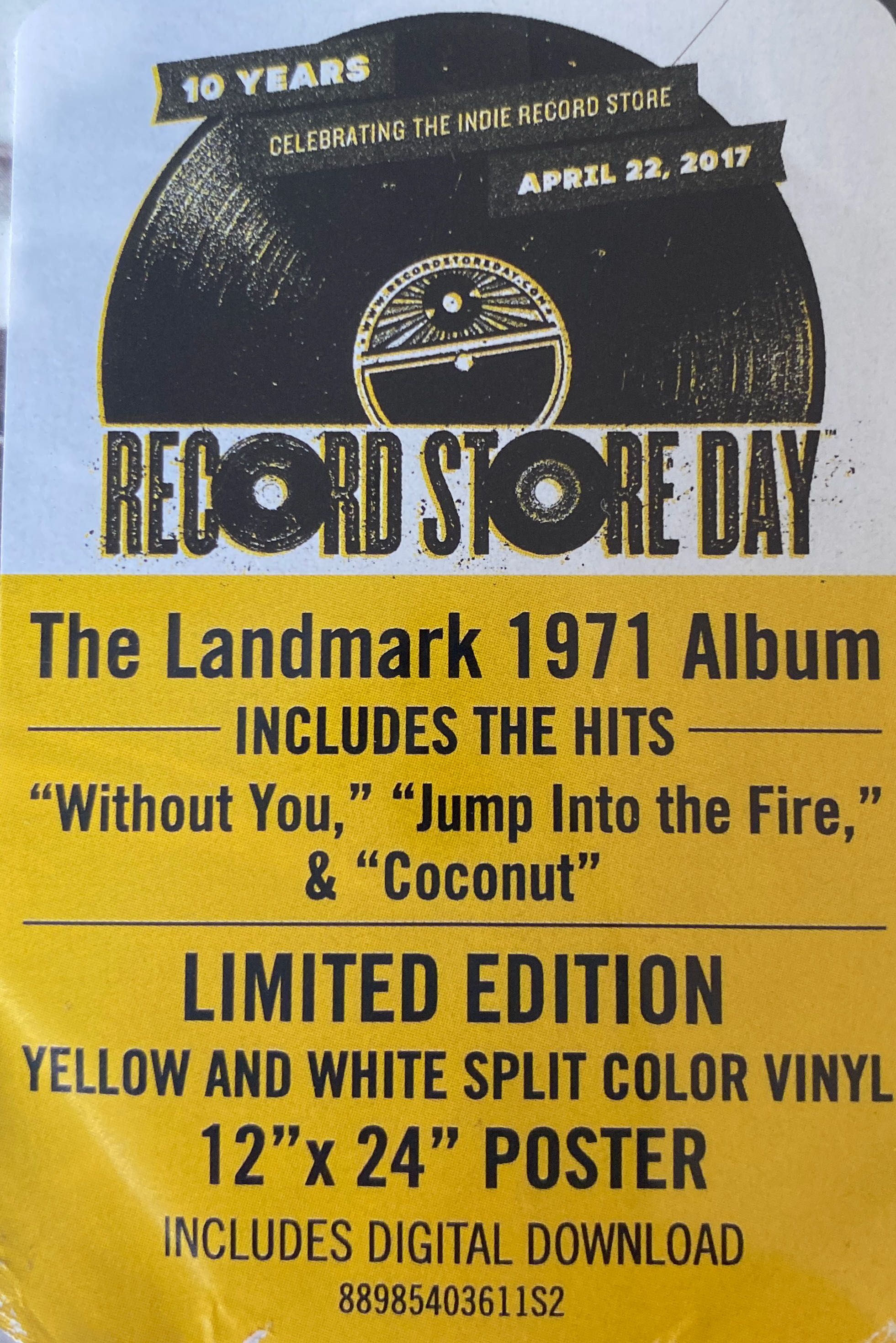 Nilsson Schmilsson - Nilsson, Harry (12”) music collectible [Barcode 889854036119] - Main Image 3