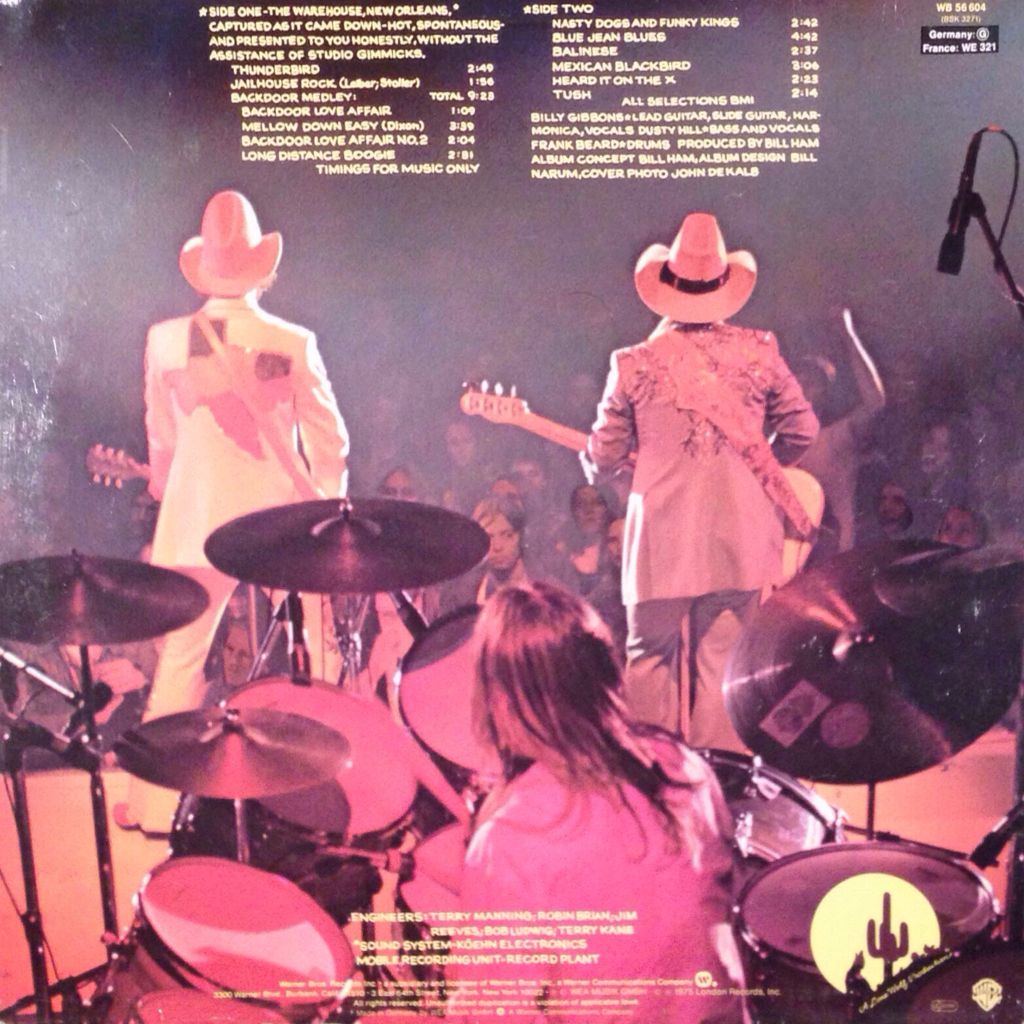 Fandango - ZZ Top (12” - 34) music collectible - Main Image 2