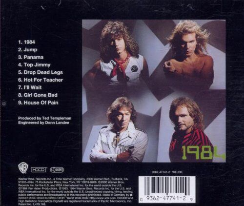 1984 - Van Halen (CD) music collectible [Barcode 081227991753] - Main Image 2