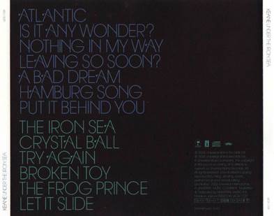 Under The Iron Sea - Keane (CD - 48) music collectible [Barcode 00602498575970] - Main Image 2