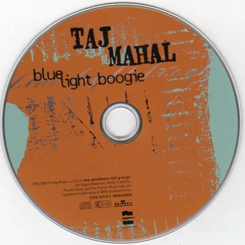Blue Light Boogie - Taj Mahal (CD - 45) music collectible [Barcode 010058217329] - Main Image 3