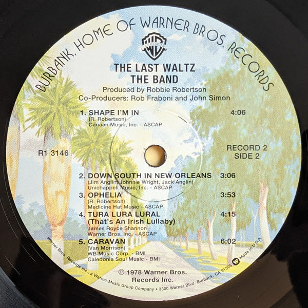 The Last Waltz - Band ,The (12”) music collectible [Barcode 081227964269] - Main Image 7