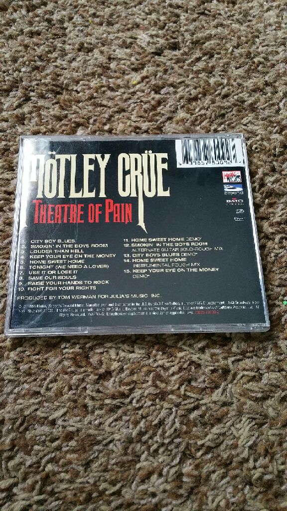 Theatre Of Pain - Motley Crue (CD) music collectible [Barcode 1638875800983] - Main Image 2