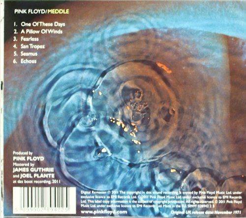 Meddle - Pink Floyd (CD - 47) music collectible [Barcode 077774603423] - Main Image 2
