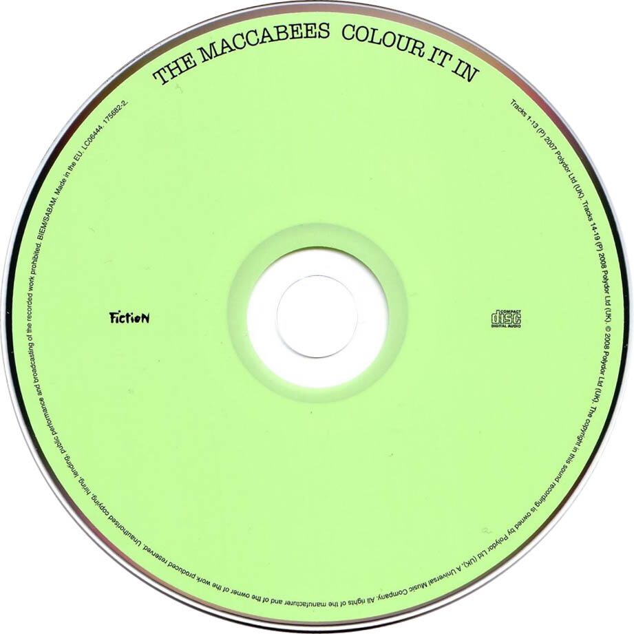 Colour It In - Maccabees, The (CD) music collectible [Barcode 602517568228] - Main Image 4