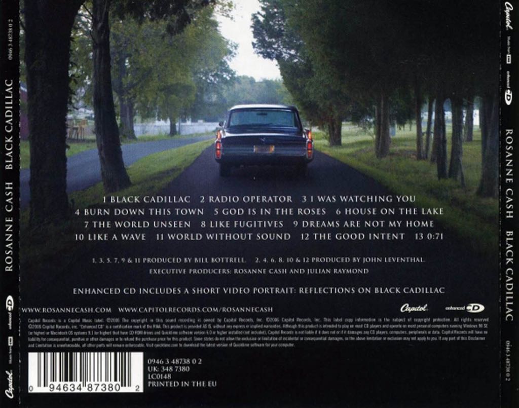 Black Cadillac - Rosanne Cash (CD) music collectible [Barcode 094634873802] - Main Image 2
