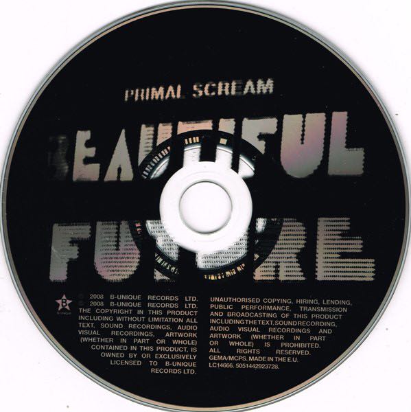 Beautiful Future - Primal Scream (CD - 71) music collectible [Barcode 5051442923728] - Main Image 4