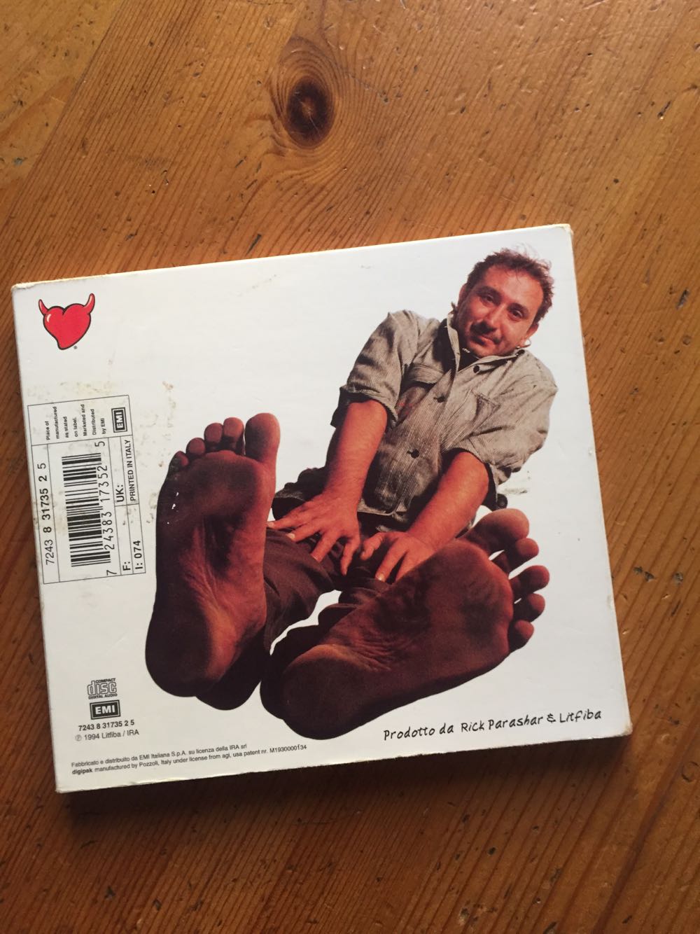 Spirito - Litfiba (CD) music collectible [Barcode 724383173525] - Main Image 4