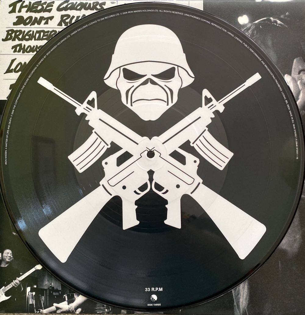 A Matter Of Life And Death (Picture Disc) - Iron Maiden 🇬🇧-Vinyl LP Remastered Press 2014/15 (12” - 71) music collectible [Barcode 094637232118] - Main Image 4