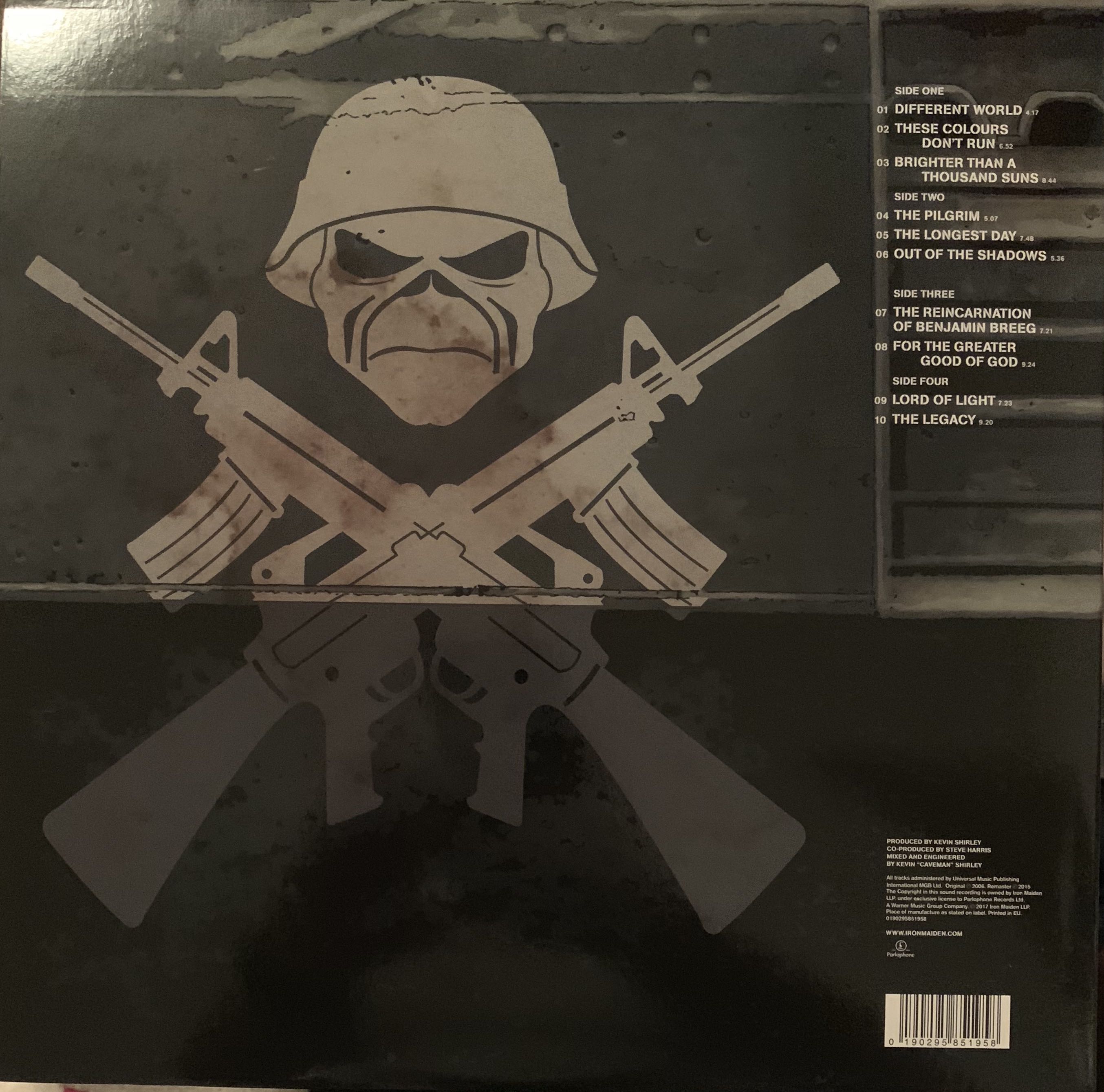 A Matter Of Life And Death - Iron Maiden (12” - 72) music collectible [Barcode 190295851958] - Main Image 2