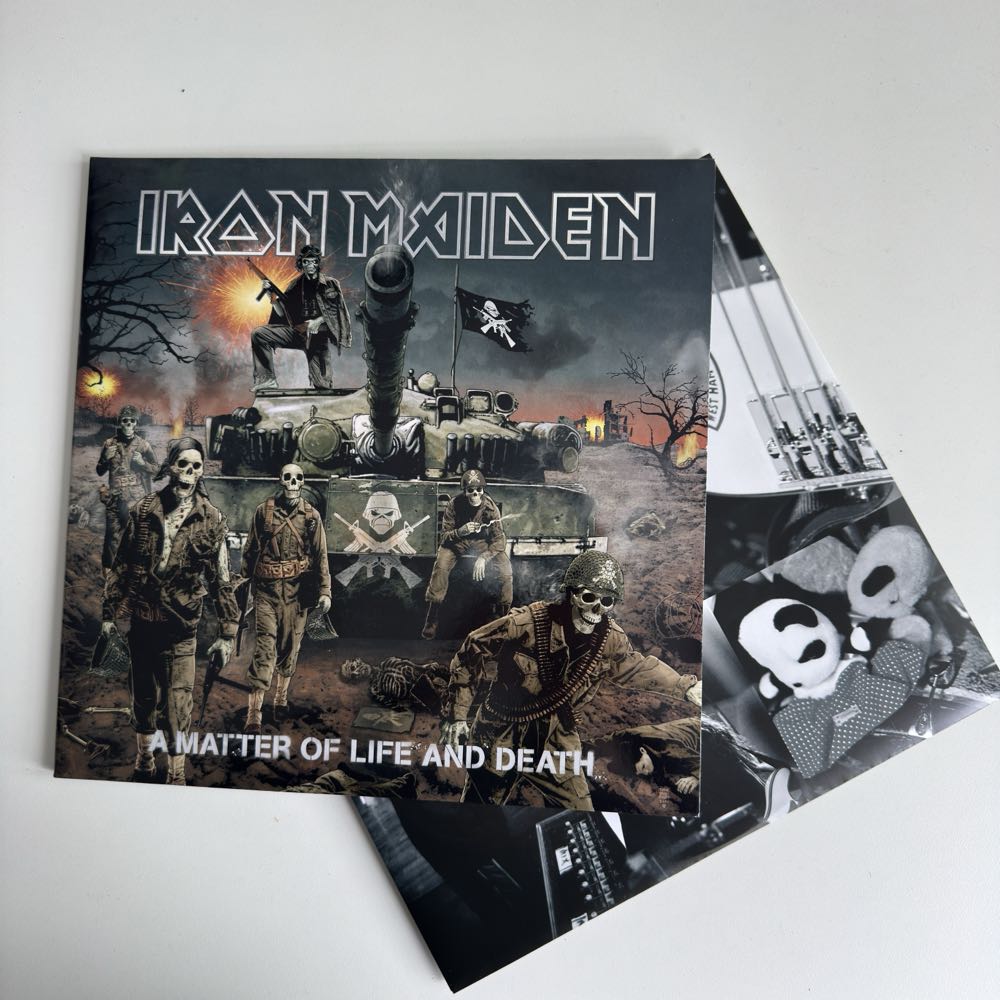 A Matter Of Life And Death - Iron Maiden (12” - 72) music collectible [Barcode 190295851958] - Main Image 3