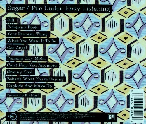 File Under: Easy Listening - 218 - Sugar (CD) music collectible [Barcode 014431030024] - Main Image 2