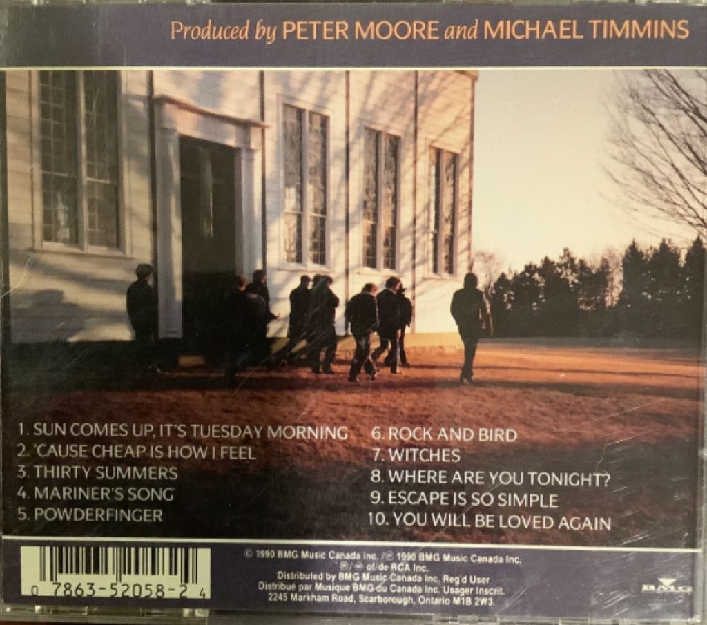 Caution Horses - Cowboy Junkies (CD - 45) music collectible [Barcode 078635205824] - Main Image 2