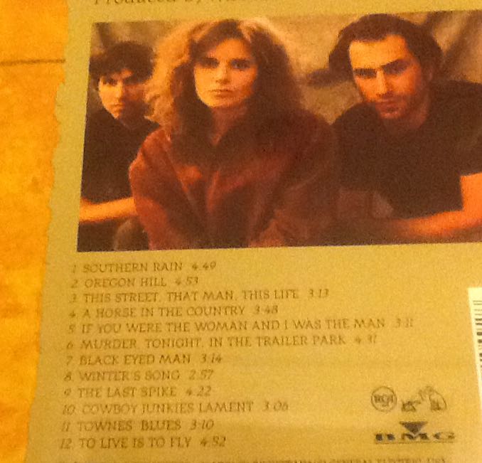 Black Eyed Man - Cowboy Junkies (CD - 47) music collectible [Barcode 078636104928] - Main Image 2