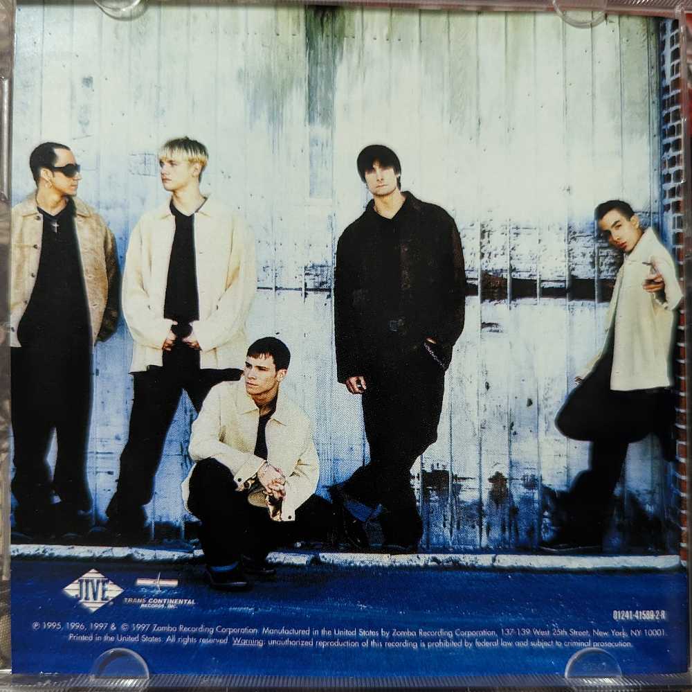 Backstreet Boys - Backstreet Boys (CD - 52) music collectible [Barcode 012414158925] - Main Image 3