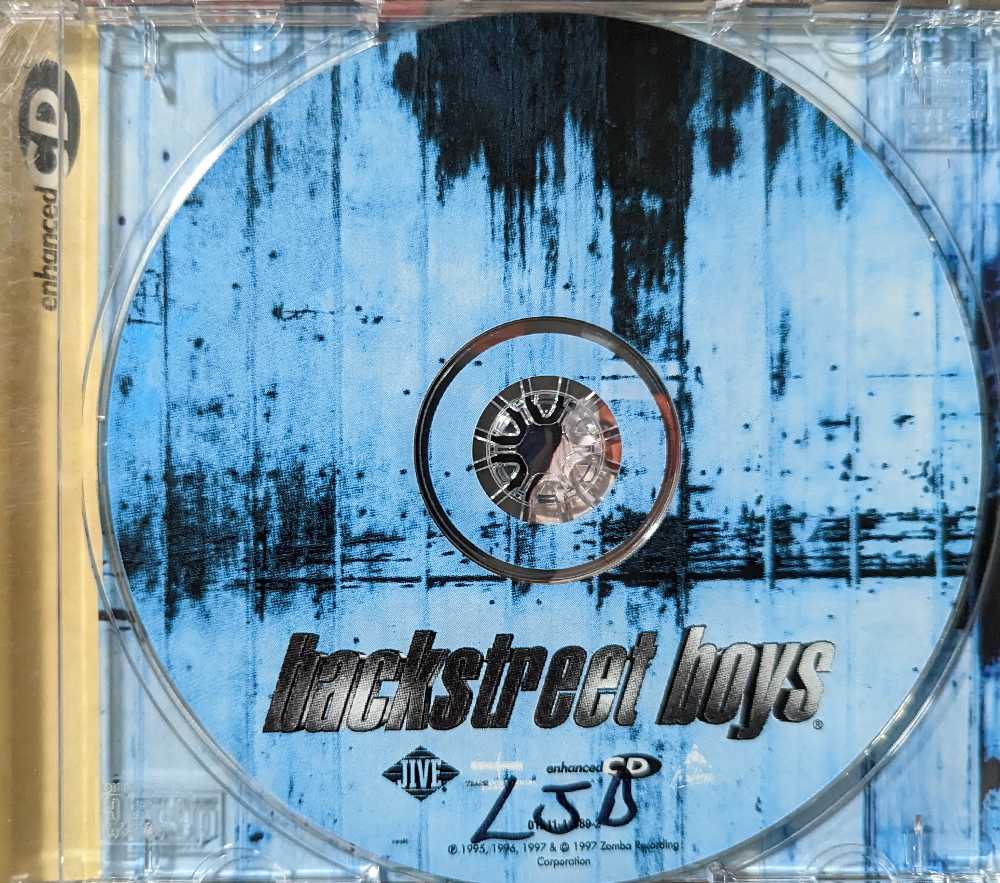 Backstreet Boys - Backstreet Boys (CD - 52) music collectible [Barcode 012414158925] - Main Image 4