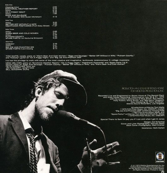 Nighthawks At The Diner - Waits, Tom (12”) music collectible - Main Image 2