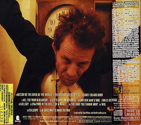 Blood Money - Tom Waits (CD - 42) music collectible [Barcode 045778662920] - Main Image 2