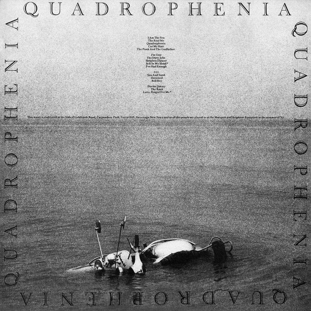 Quadrophenia - Who, The (Cassette - 82) music collectible [Barcode 042283107427] - Main Image 2