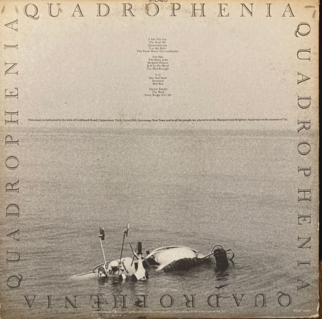 Quadrophenia - Who, The (12” - 82) music collectible - Main Image 2