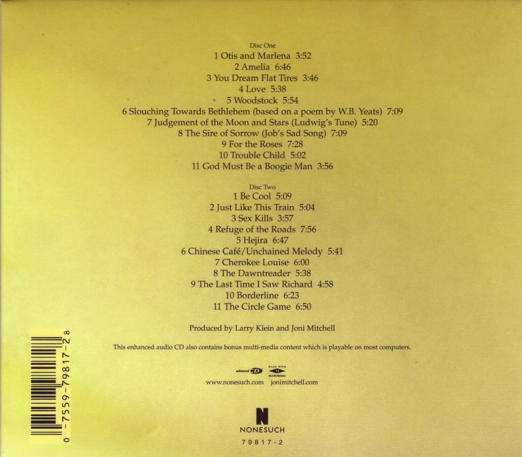 Travelogue - Mitchell, Joni music collectible - Main Image 2