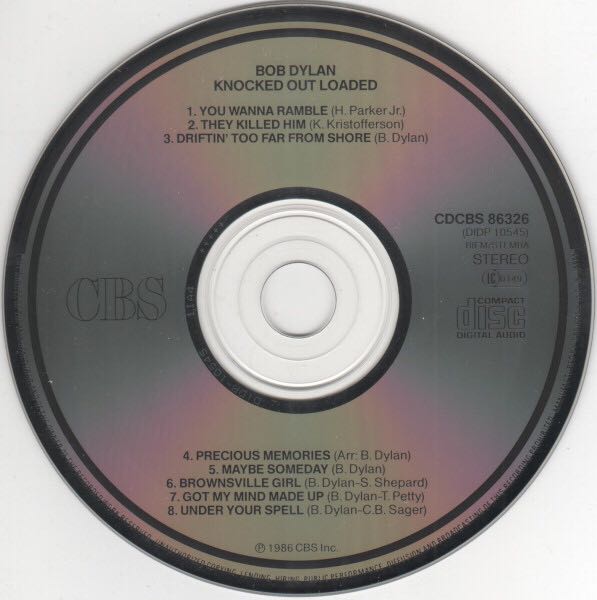 Knocked Out Loaded - Dylan, Bob (CD - 36) music collectible [Barcode 5099708632625] - Main Image 4